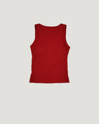 ribbon SET sleeveless knit