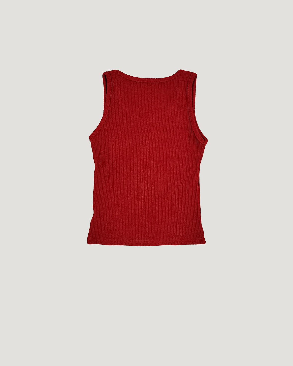 ribbon SET sleeveless knit
