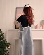 sheer frill camisole dress