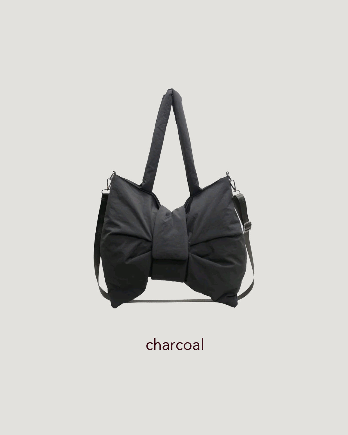 big ribbon padding bag
