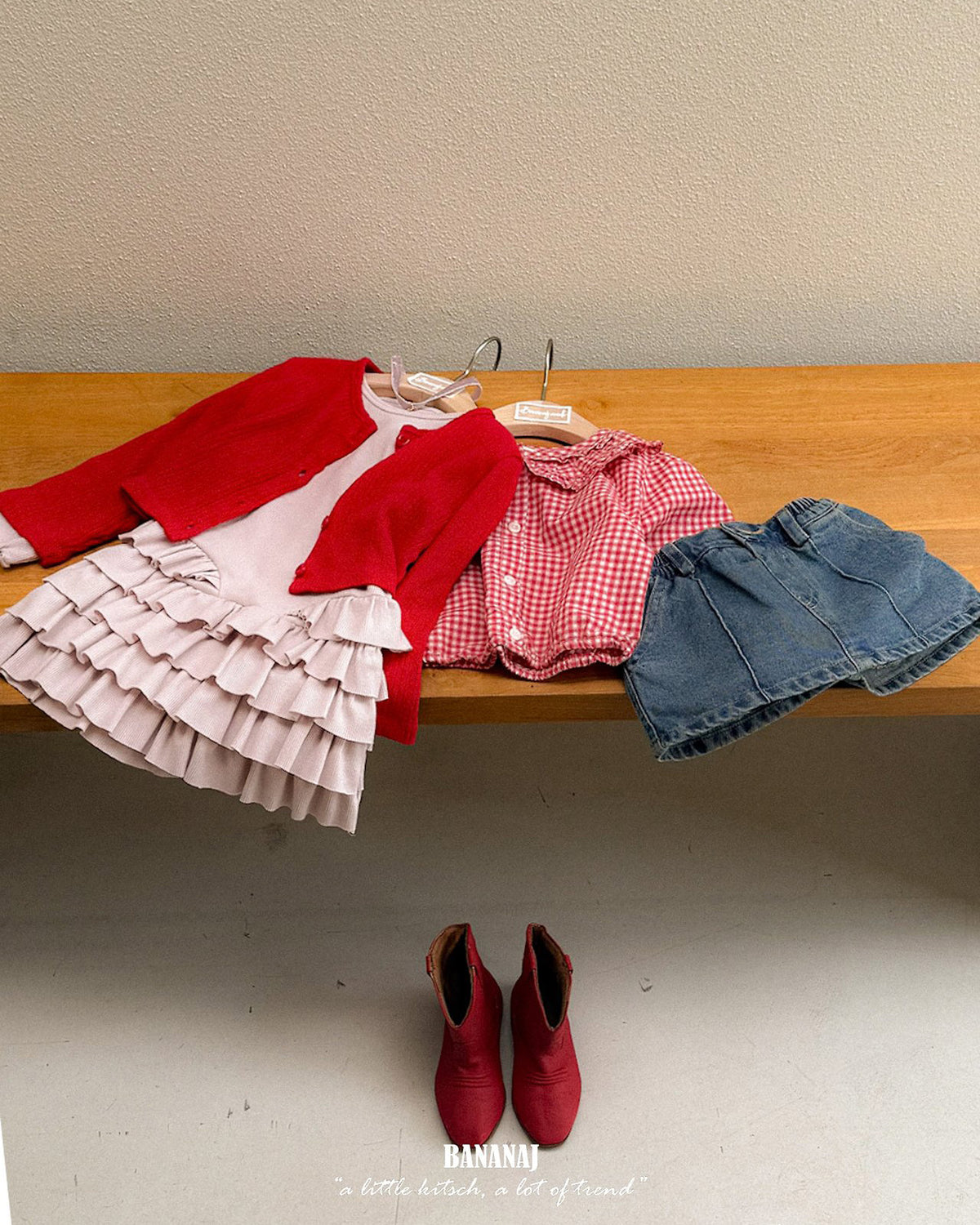 【BANANAJ】pella skirt