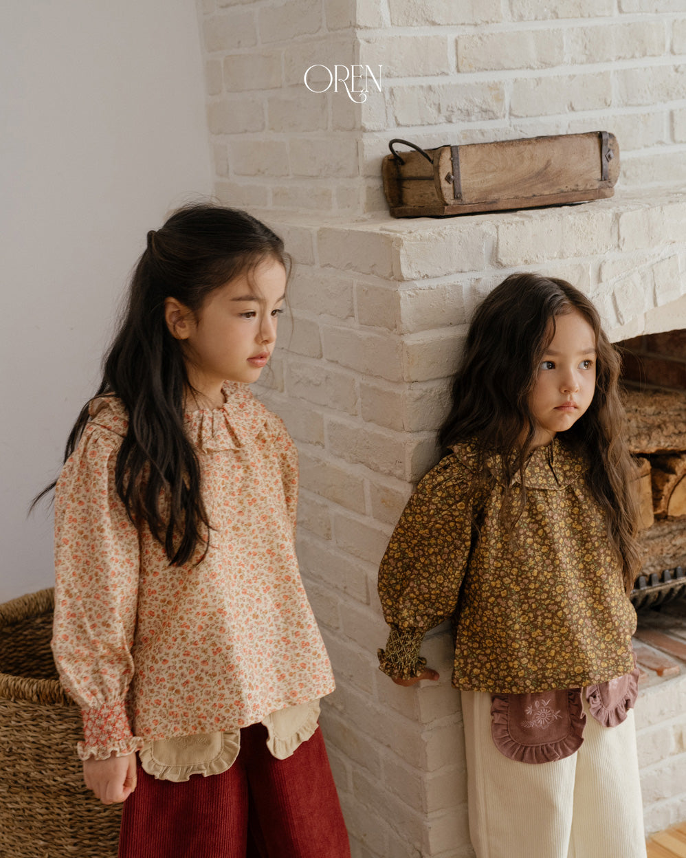 【OREN】rivka frill blouse