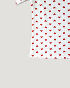 heart pattern pajamas (2点セット)