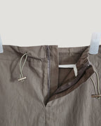 H line waist string skirt
