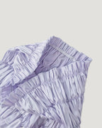 satin shirring short pants