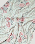 blurred rose long skirt