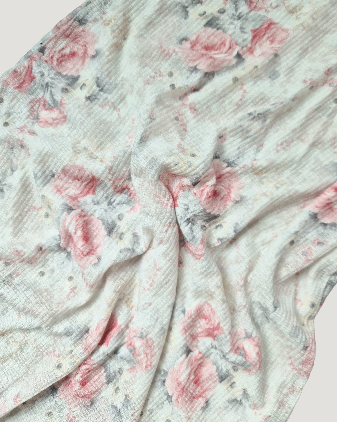 blurred rose long skirt