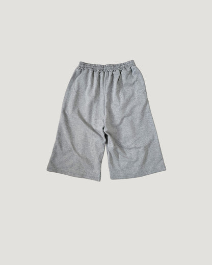 frill sweat half pants