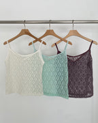 lace sheer camisole