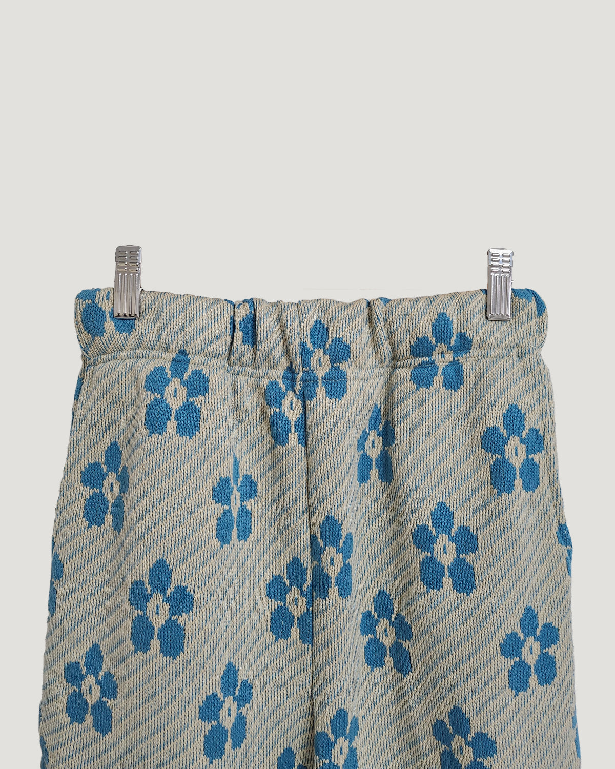 flower jacquard pants