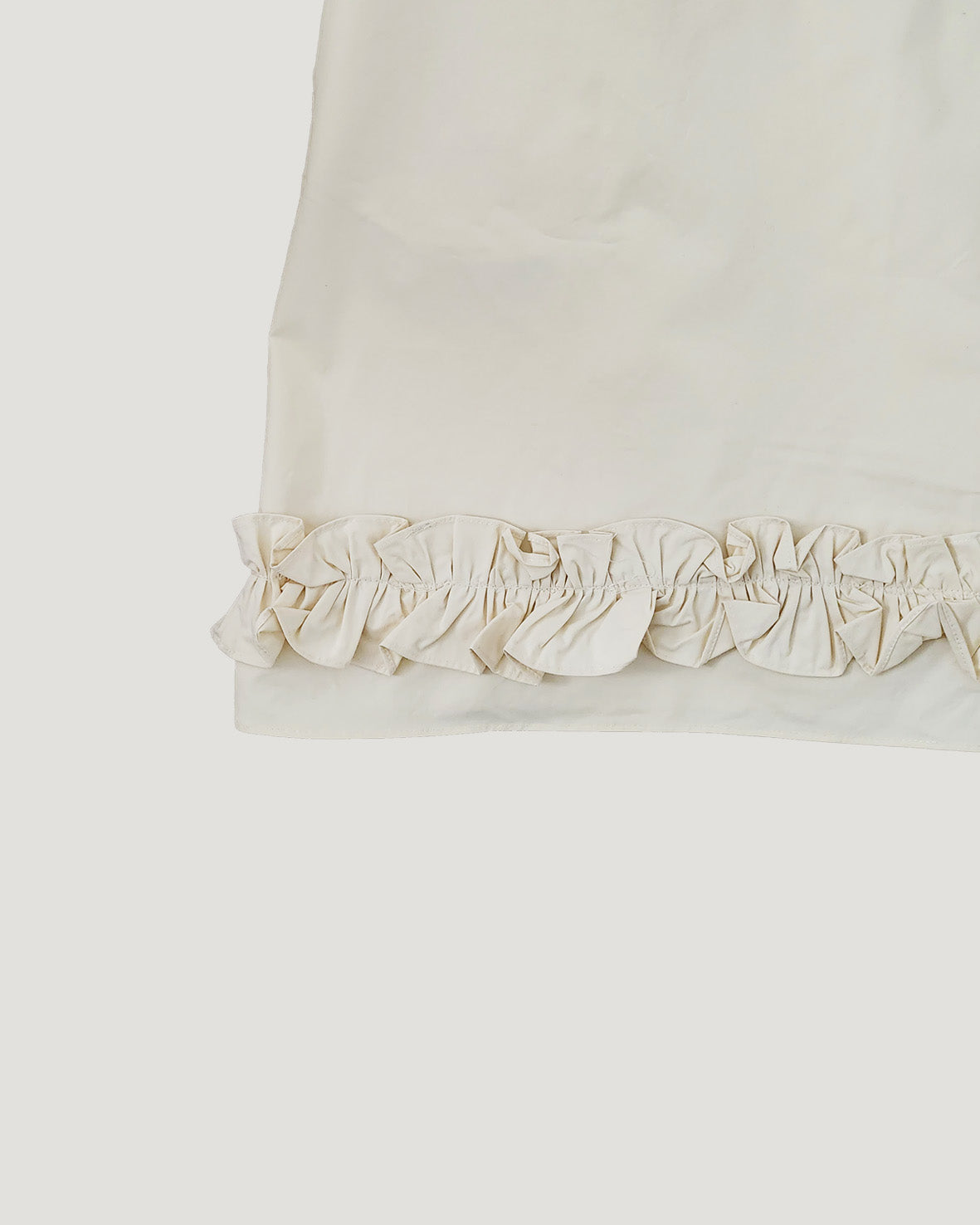 hem frill over midi dress