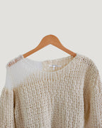 damage chunky knit