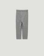 flower button point capri leggings