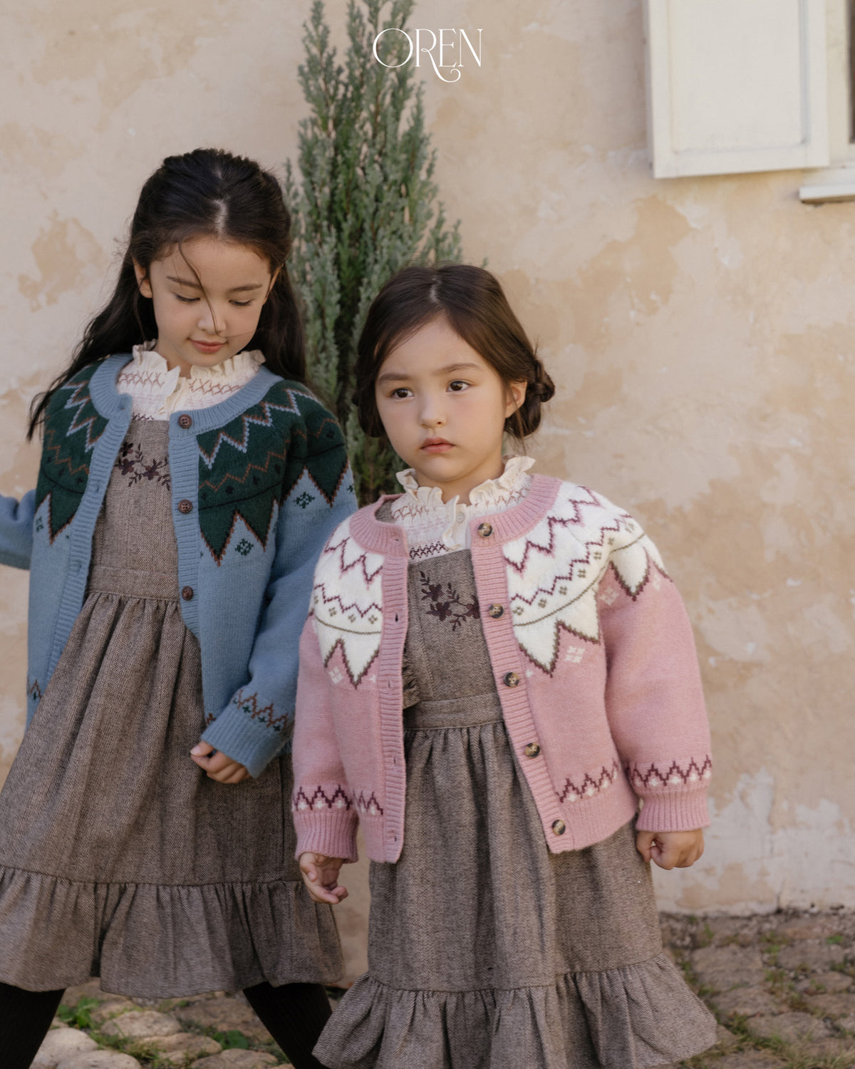 【OREN】oslo reversible knit cardigan