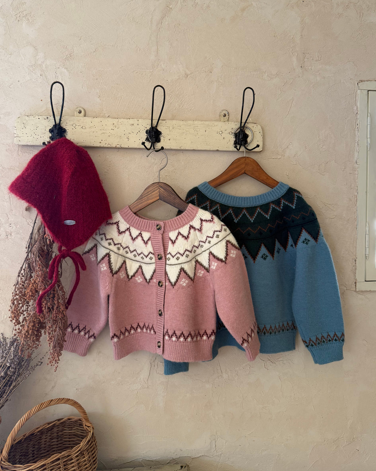【OREN】oslo reversible knit cardigan