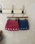 【OREN】bella embroidered culotte pants