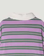 multi stripe rugby shirt