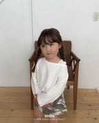 【BANANAJ】camo peanut skirt