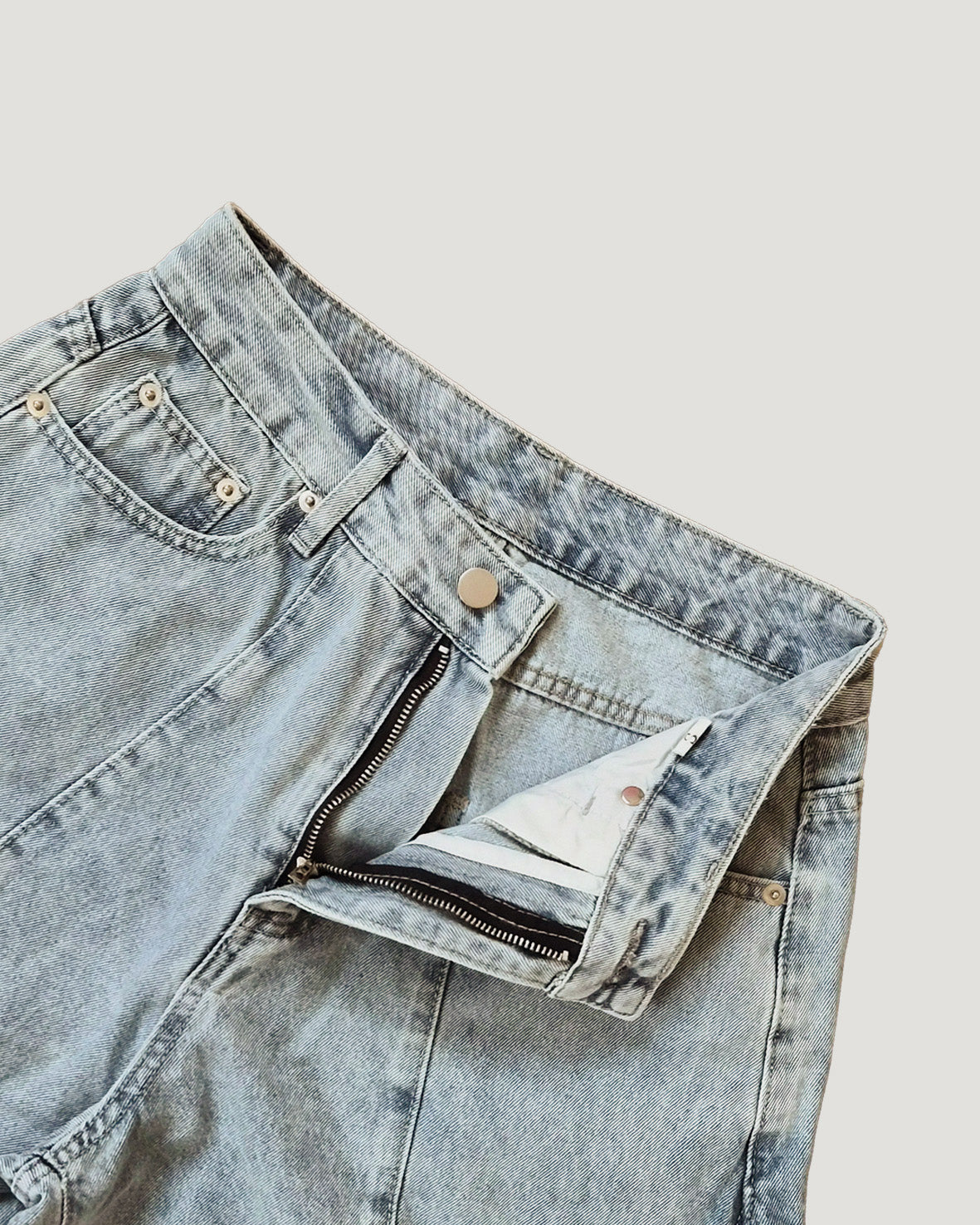 curve denim pants