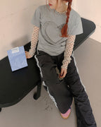 frill heart T