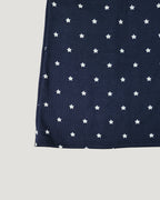 star pattern knit long skirt