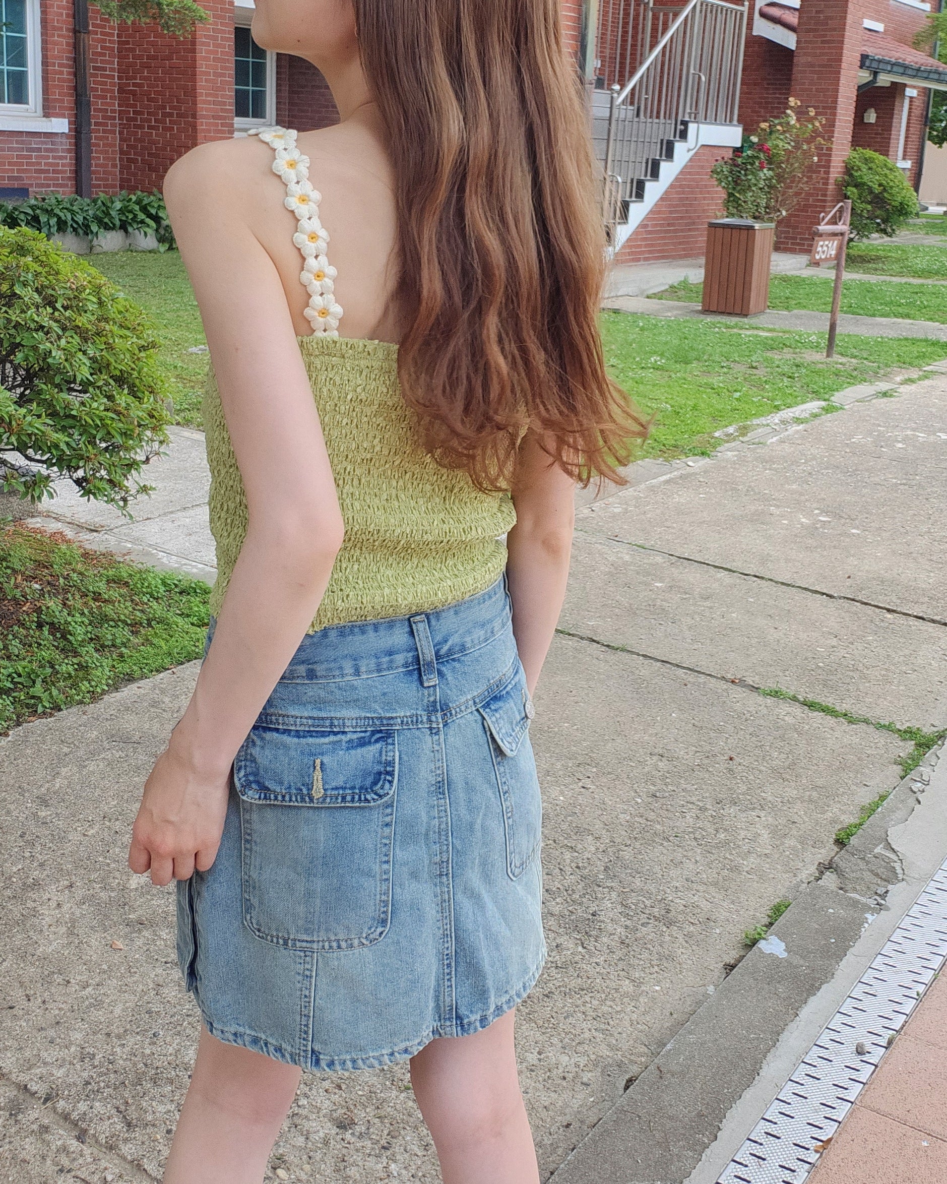 flower bustier