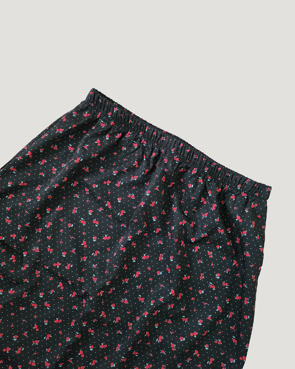 flower lace point midi skirt
