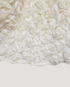 rose volume flare skirt