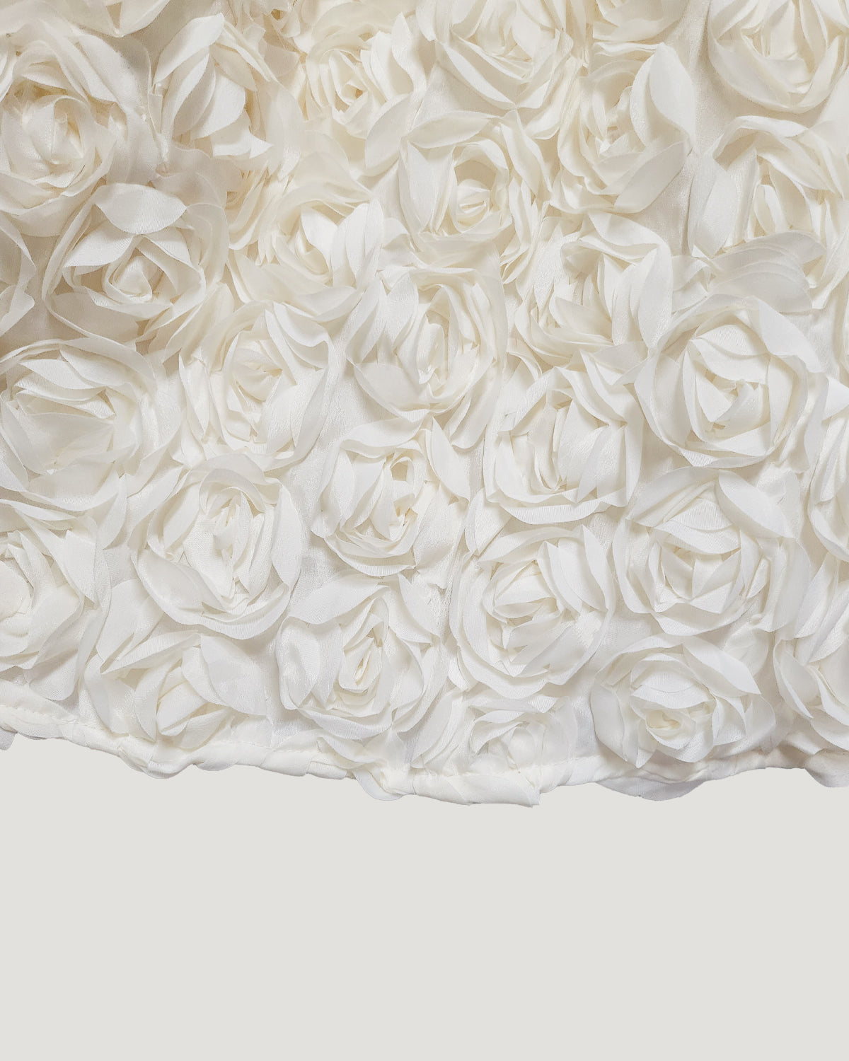 rose volume flare skirt