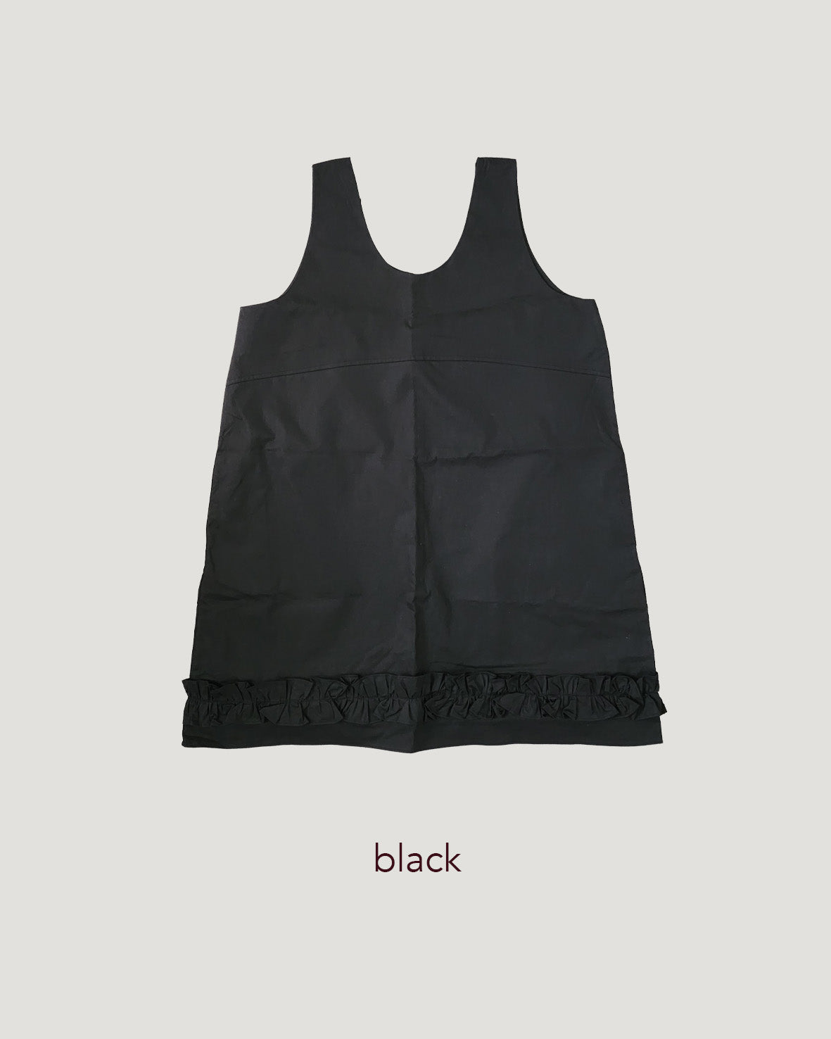 hem frill over midi dress