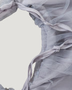 tulle shirring frill bag