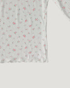 flower long sleeve room wear (2点セット)
