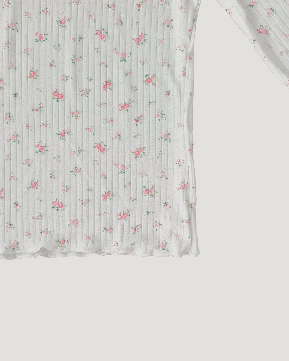 flower long sleeve room wear (2点セット)