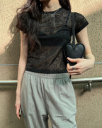 rose sheer T