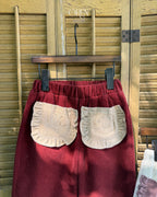 【OREN】naomi frill corduroy pants