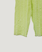 color lace half leggings
