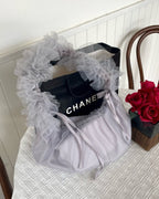 tulle shirring frill bag