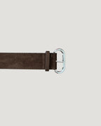 faux suede wide belt