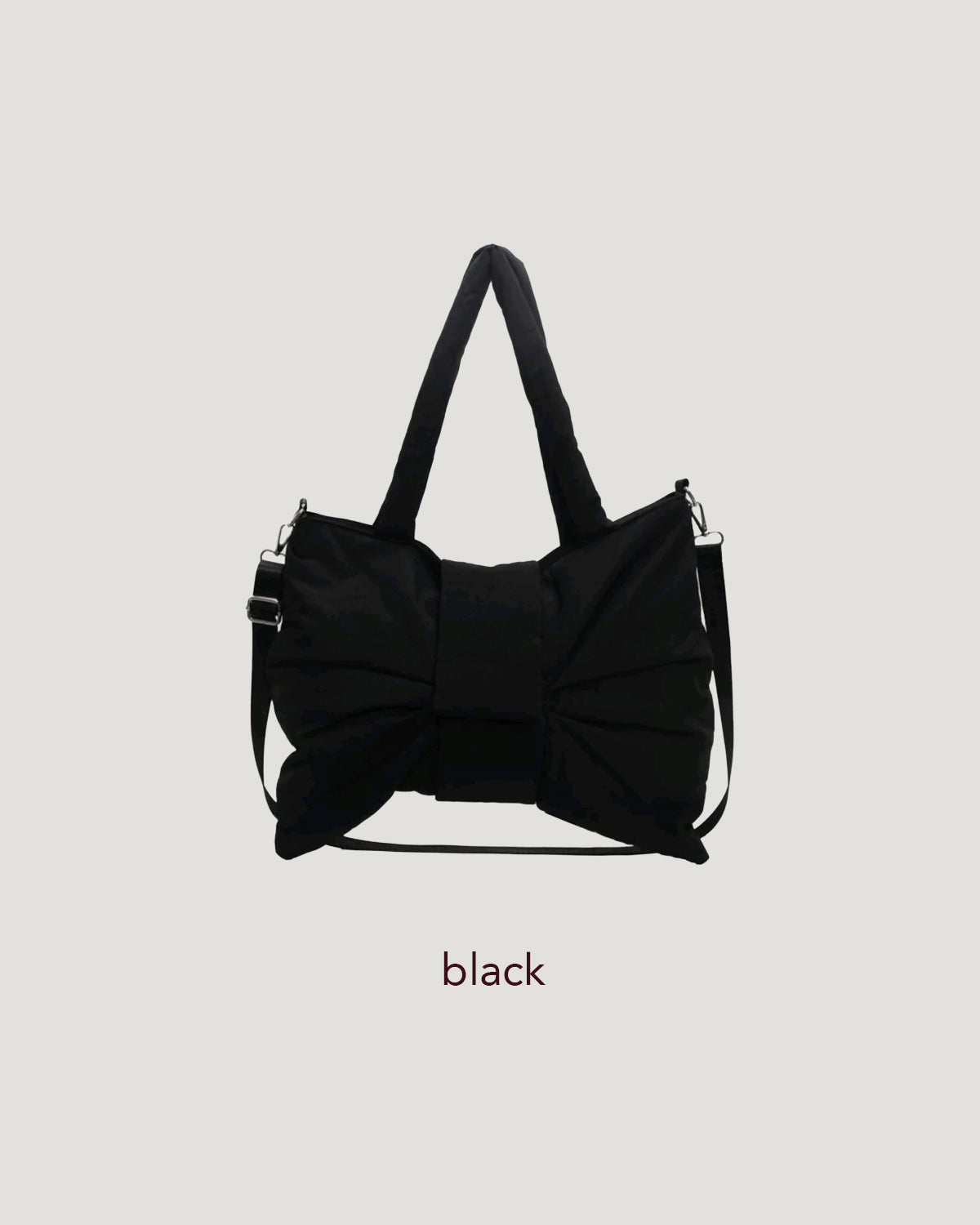 big ribbon padding bag