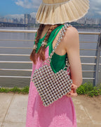heart beads bag