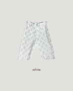waist frill lace half leggings