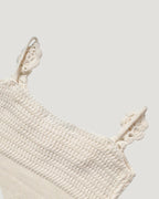 flower motif knit camisole