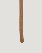 faux suede pocket wide belt