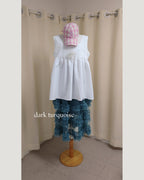 tiered volume frill tulle skirt