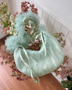 tulle shirring frill bag