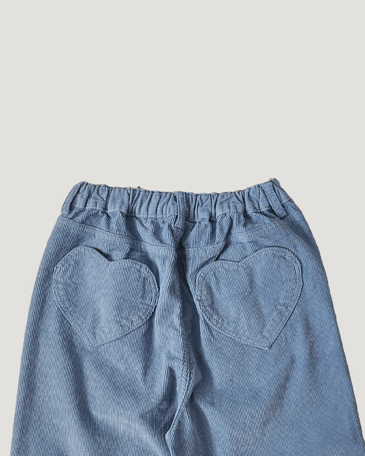 heart pocket corduroy pants