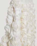rose volume flare skirt