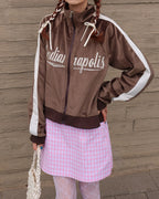 velvet track jacket