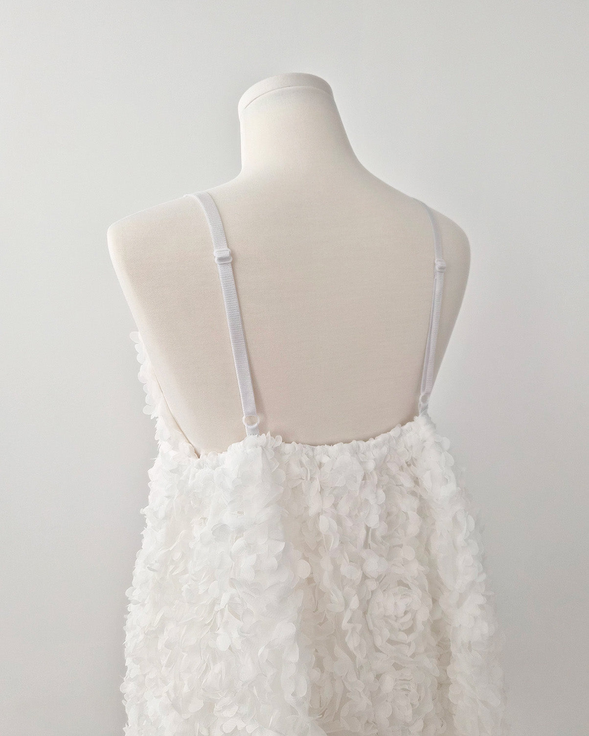 rose motif volume tunic