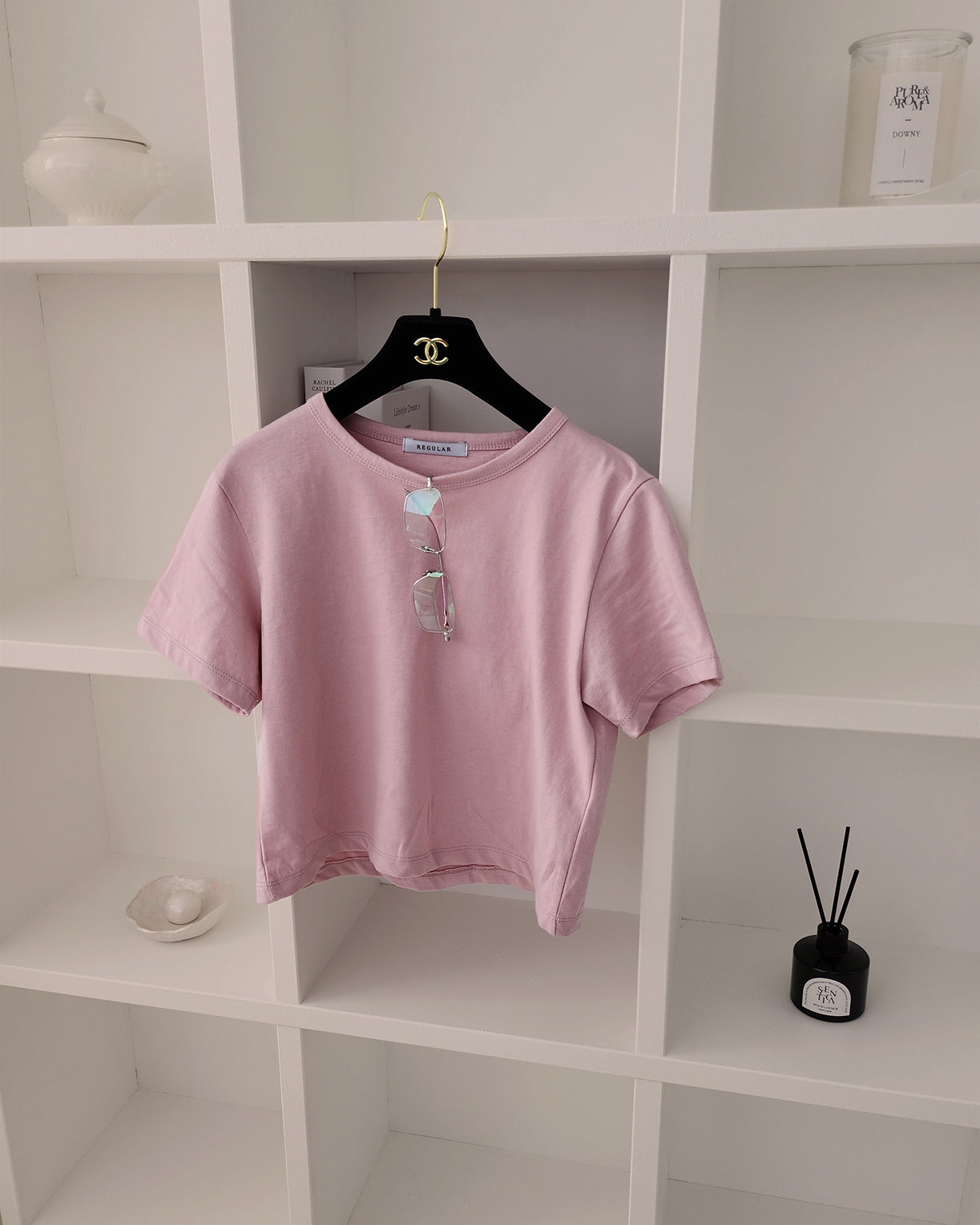 basic cotton color T